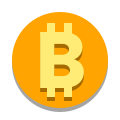 Ikonka stylizująca nr. 3, stylizująca stronę www poświęconą tematyce Bitcoin